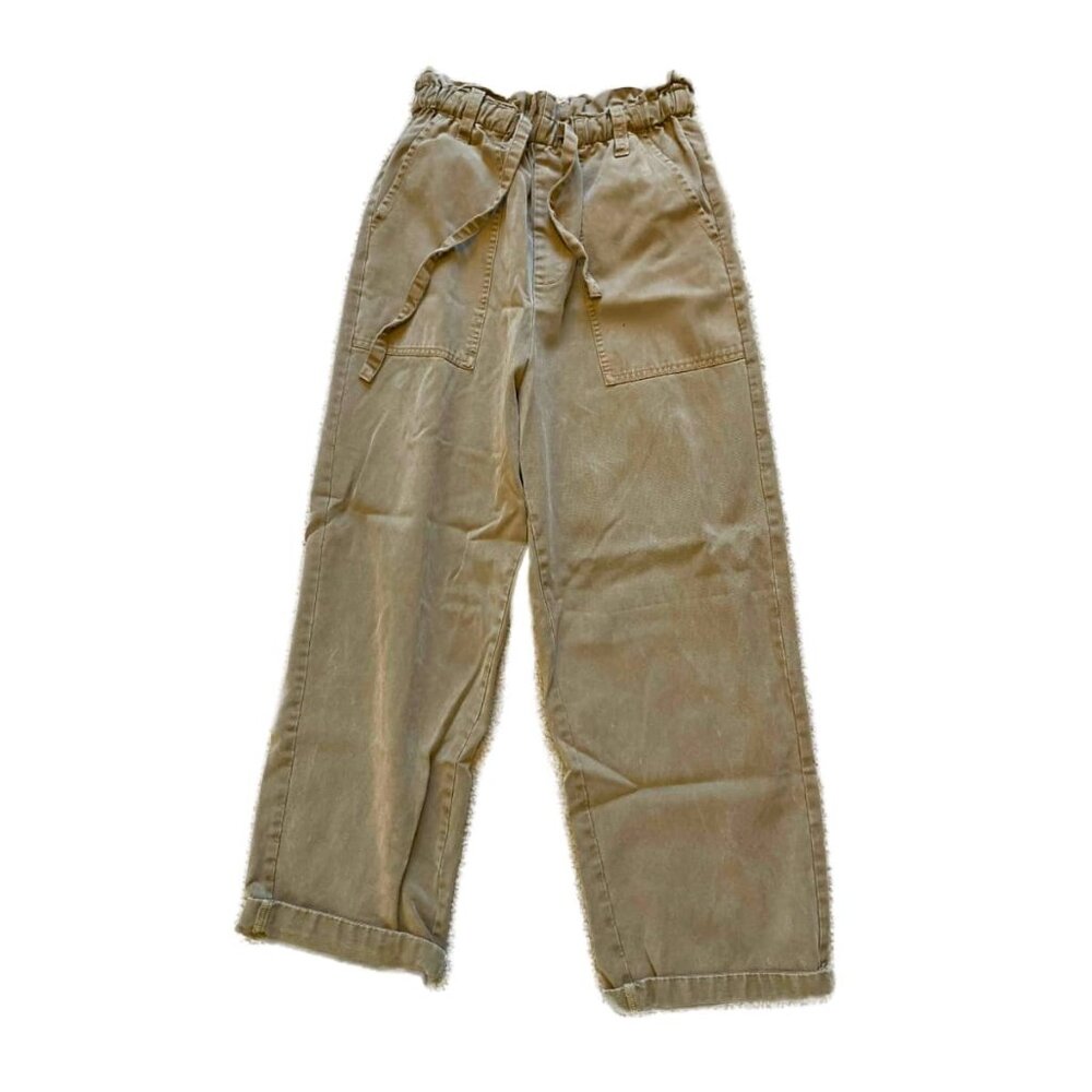 Lucky Brand Paperbag Khaki Pants / Trousers